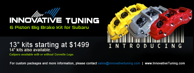 Subaru 6 Piston Big Brake Kit - Innovative Tuning